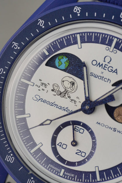 Swatch x OMEGA Mission to EarthPhase Moonshine Gold “Cold Moon”